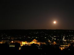 Vollmond über Barmen