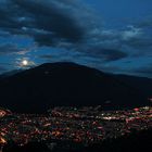 Vollmond über Bozen