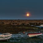 Vollmond über dem Atlantik