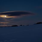 Vollmond über dem Bruderwald