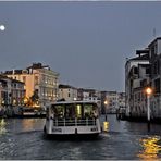 Vollmond über dem Canal Grande