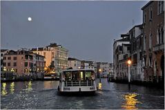 Vollmond über dem Canal Grande