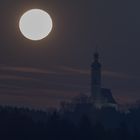 Vollmond über dem Eichlberg