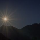 Vollmond über dem Flüelapass