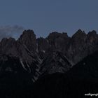 Vollmond über dem Haunold ..........