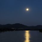 Vollmond über dem Siebengebirge