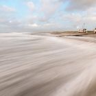 Vollmond über dem Slettestrand