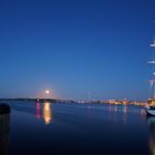 Vollmond über dem Strelasund