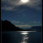 Vollmond über dem Wolfgangsee