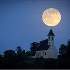 Vollmond über den Georgiberg