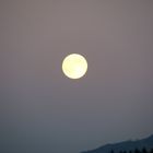 Vollmond über den Tiroler Alpen