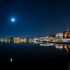 Vollmond über der Alster