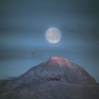 Vollmond über der Antarktis