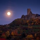 Vollmond über der Gleiburg