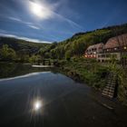 Vollmond über der jungen Donau