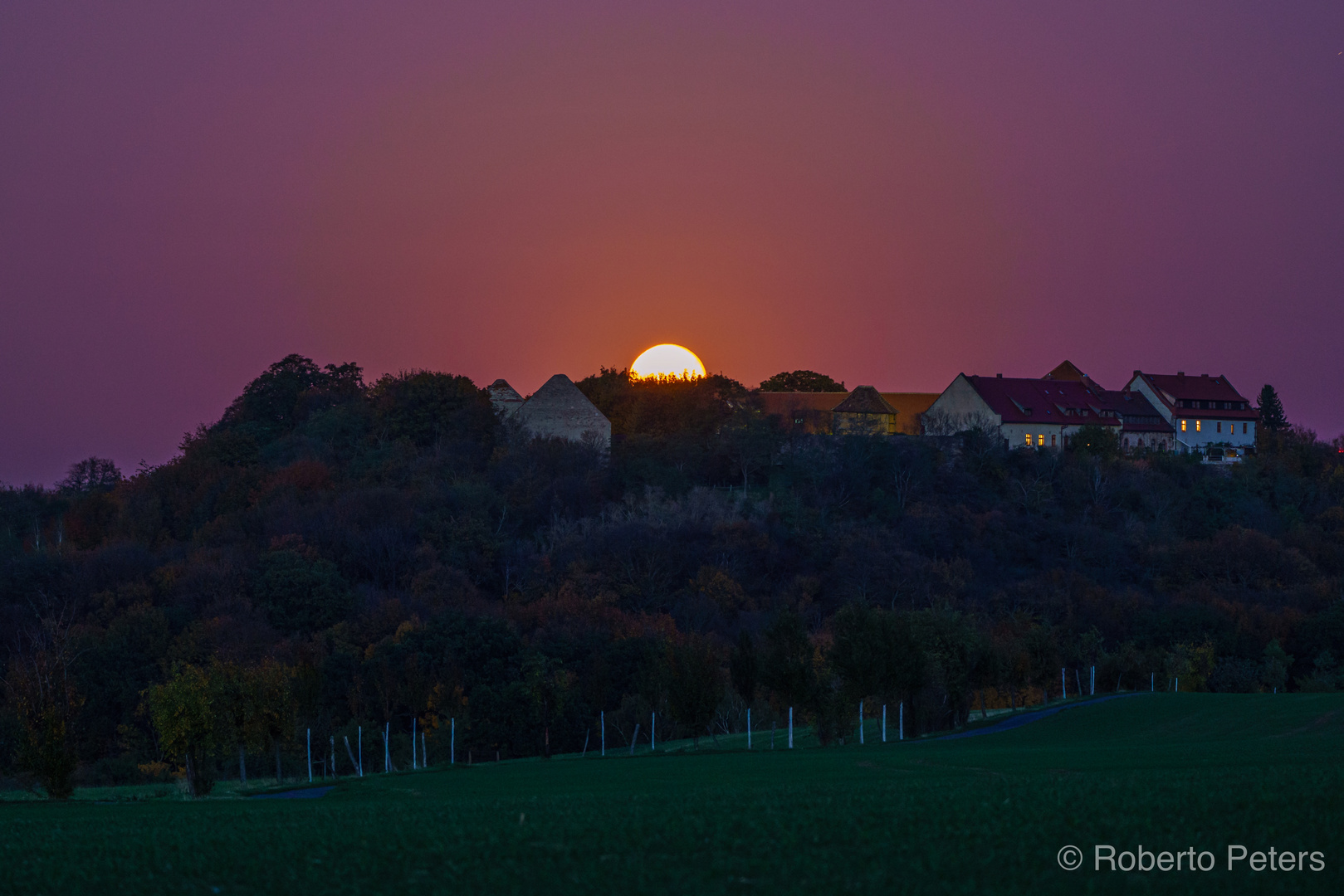 Vollmond über der Konradsburg