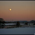 Vollmond über der Ruhr (Zugvögel)