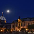 Vollmond über Dresden