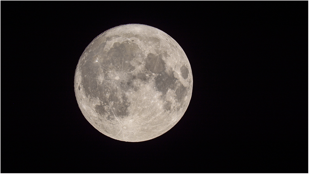 Vollmond über Heilbronn