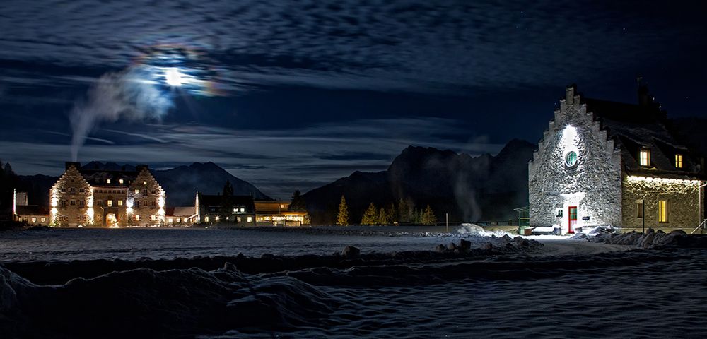 Vollmond über Kranzbach