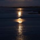 Vollmond über Neuharlingersiel