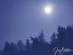 Vollmond über Nordhessen 