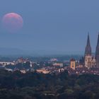 Vollmond über Regensburg