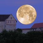 Vollmond über Scharfenstein