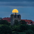 Vollmond über Schloss Ballenstedt