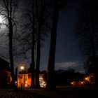 Vollmond über Schloß Clemenswerth Sögel/Emsland