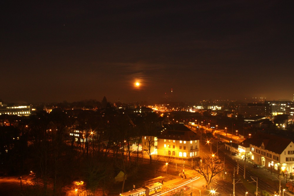 Vollmond über Stuttgart-V