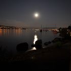 Vollmond über Zürichsee