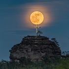 Vollmond überm Engelmannfelsen