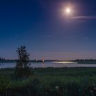 Vollmond über'm Zingster Strom