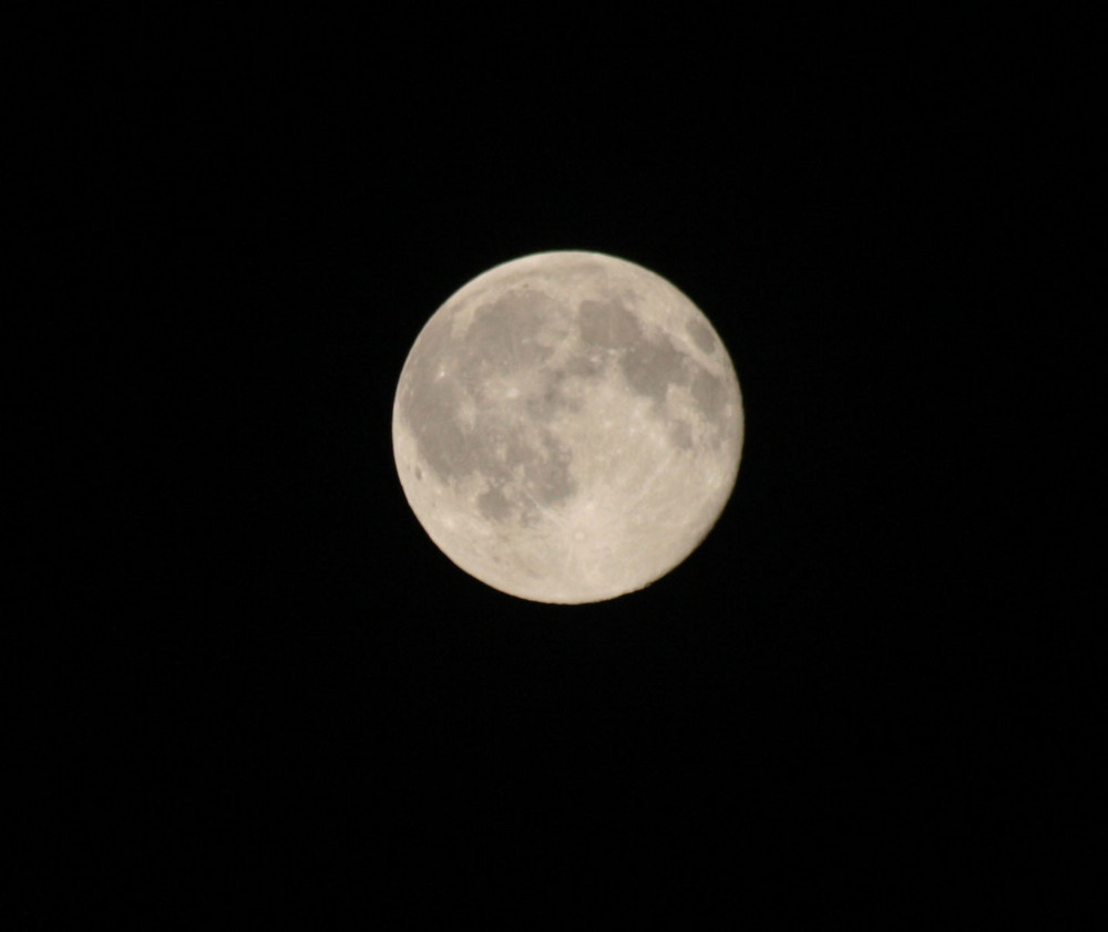 Vollmond um 21.25