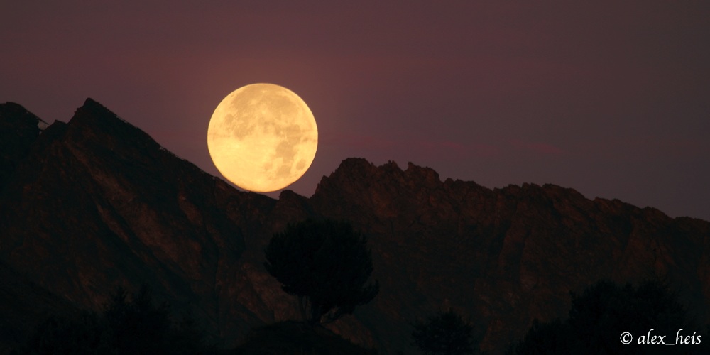 Vollmond - Untergang