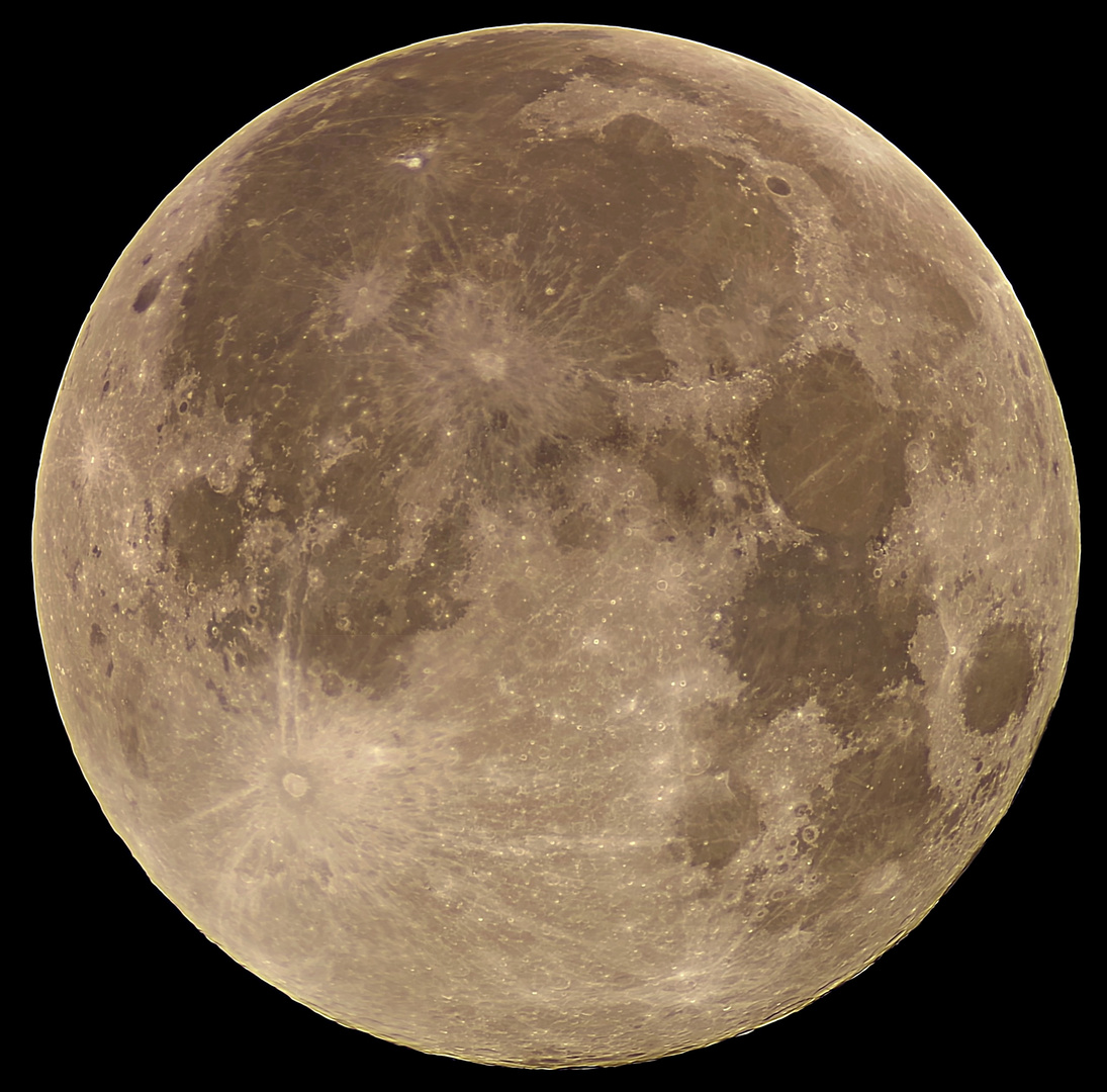 Vollmond vom 29.8.2015