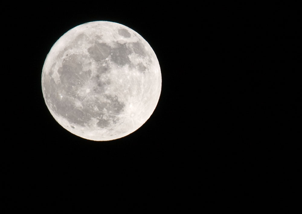 Vollmond zum Zweiten