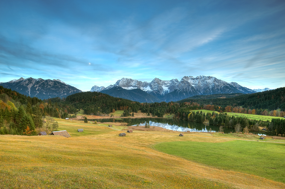 Vollmondabend am Geroldsee