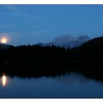 Vollmondabend am Hintersee