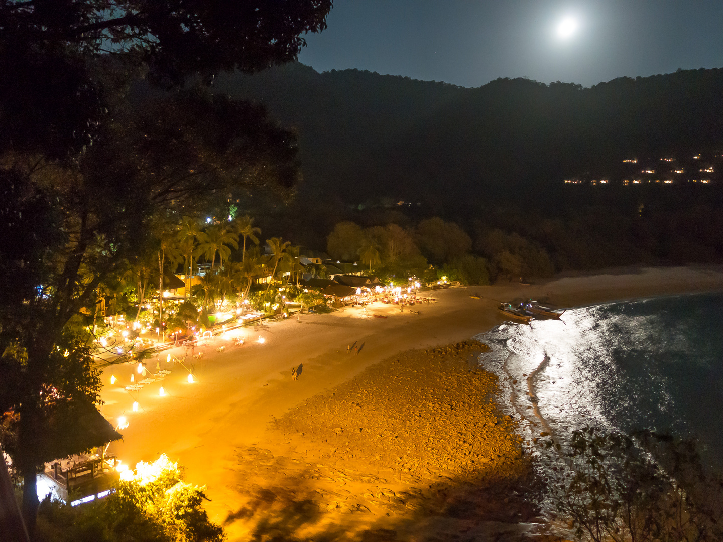 Vollmondabend auf Koh Lanta