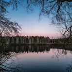 Vollmondaufgang am Teufelssee