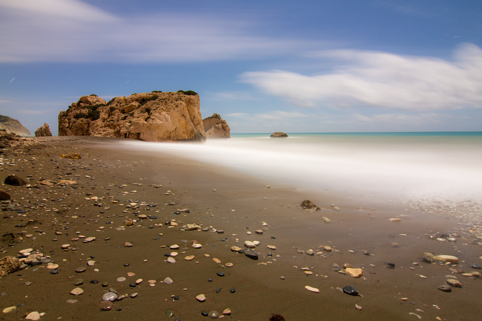 Vollmondnacht am Felsen der Aphrodite 2