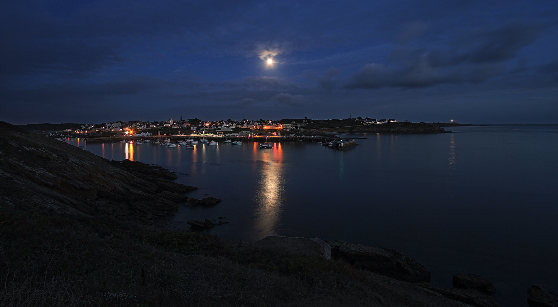 Vollmondnacht bei Le Conquet