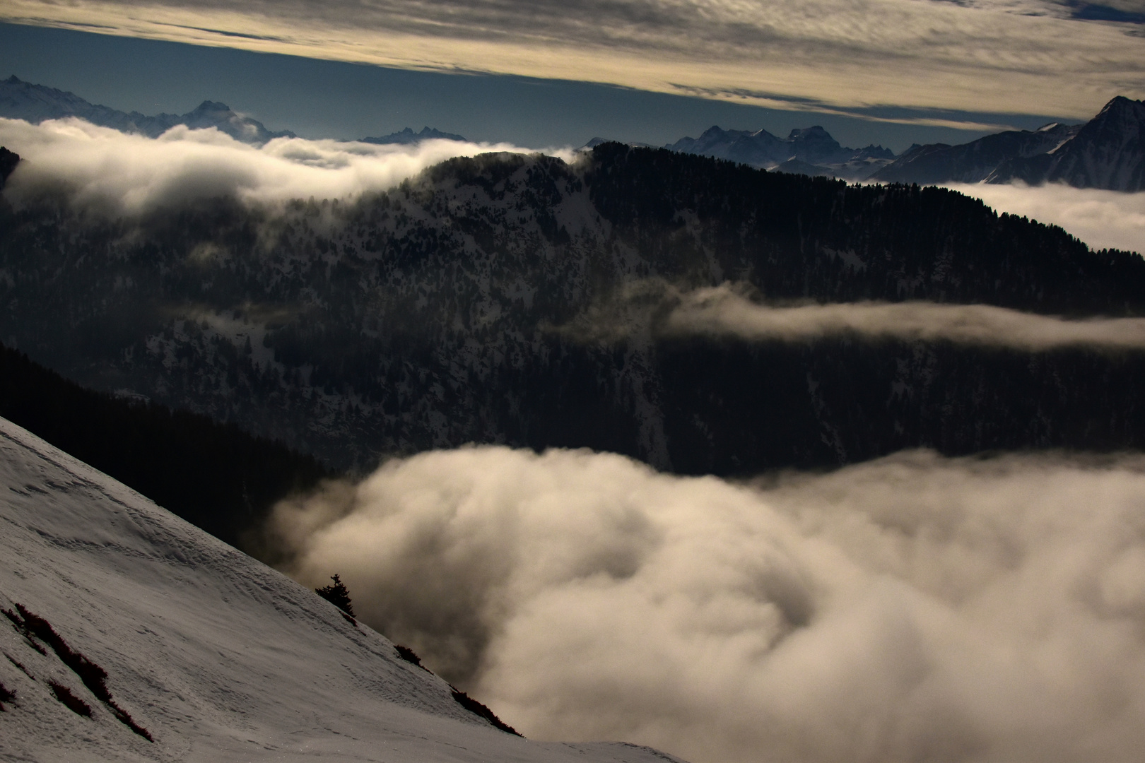 Vollmondnacht in Wallis-CH 8