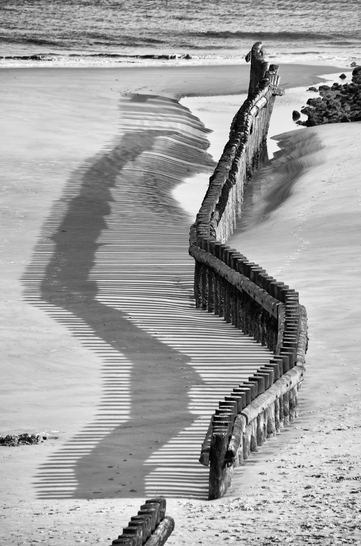 Vollpfosten auf Wangerooge