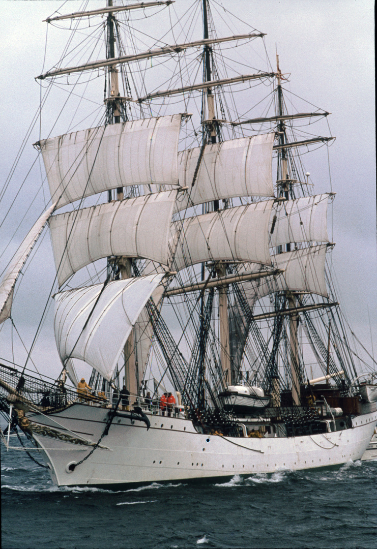 Vollschiff Danmark 1980