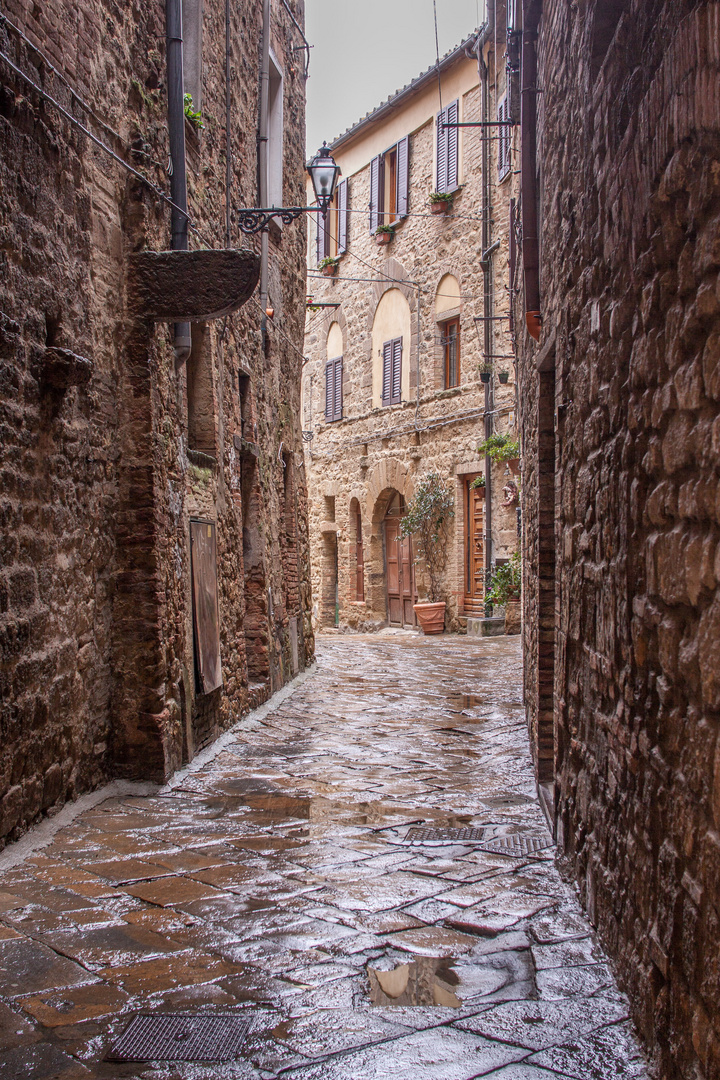 Volterra after the rain