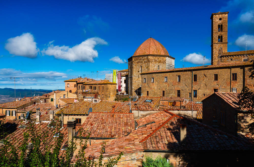 Volterra im Morgengewand