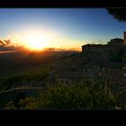 Volterra sunset